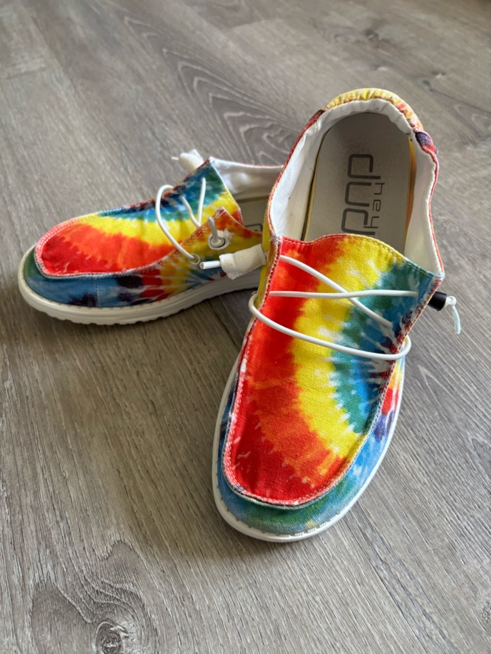 Hey Dude Wendy Tie-Dye shoes - Picture 5 of 7
